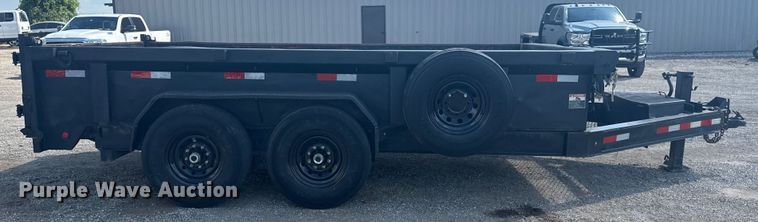 image for item NU9567 2016 Lark United dump trailer