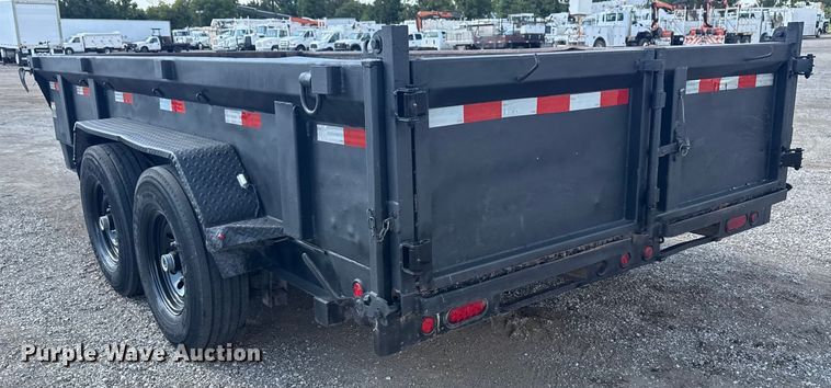 image for item NU9567 2016 Lark United dump trailer