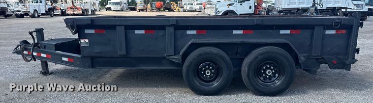 image for item NU9567 2016 Lark United dump trailer