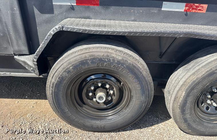 image for item NU9567 2016 Lark United dump trailer