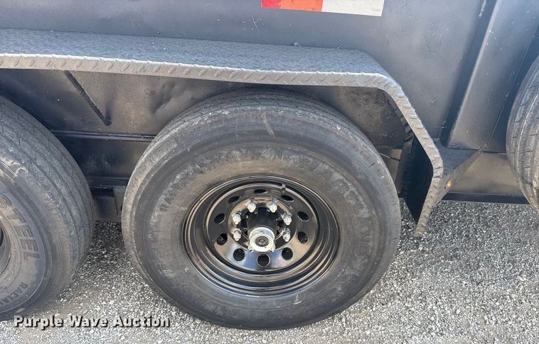 image for item NU9567 2016 Lark United dump trailer