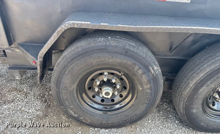 image for item NU9567 2016 Lark United dump trailer