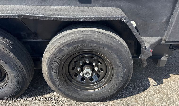 image for item NU9567 2016 Lark United dump trailer