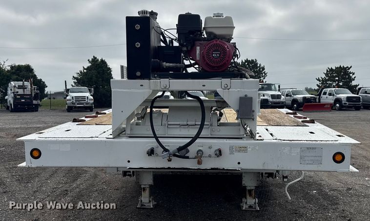 image for item NU9585 2016 Trail-Eze by Dakota TE701 drop deck equipment trailer