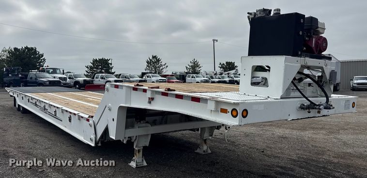 image for item NU9585 2016 Trail-Eze by Dakota TE701 drop deck equipment trailer