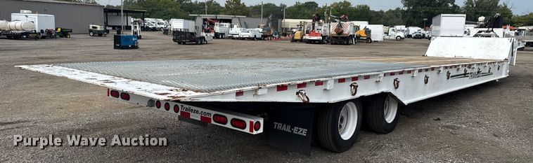 image for item NU9585 2016 Trail-Eze by Dakota TE701 drop deck equipment trailer