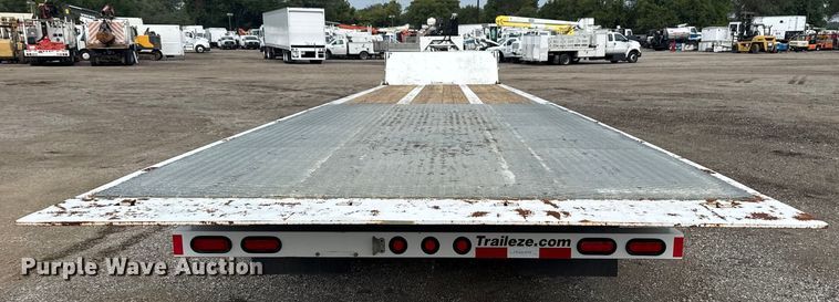 image for item NU9585 2016 Trail-Eze by Dakota TE701 drop deck equipment trailer