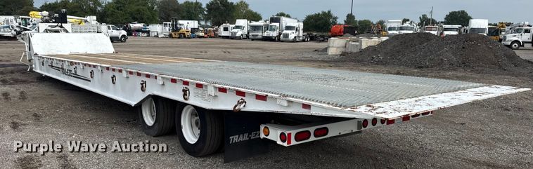 image for item NU9585 2016 Trail-Eze by Dakota TE701 drop deck equipment trailer