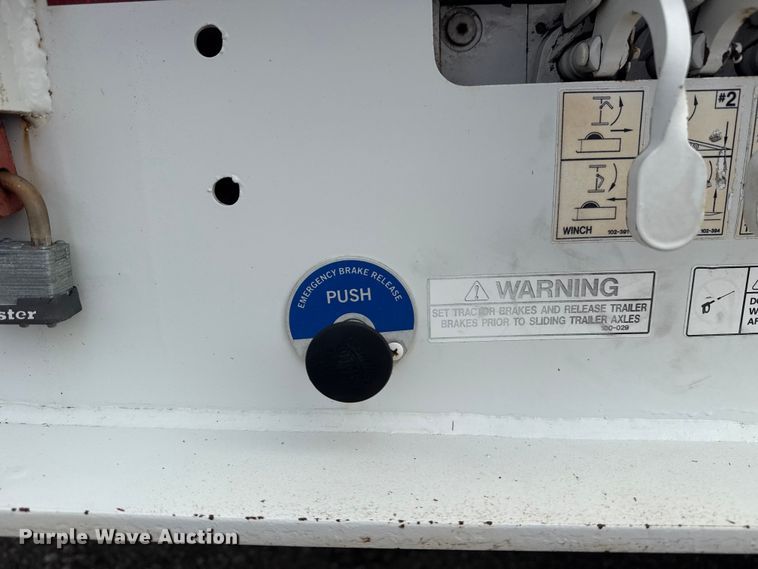 image for item NU9585 2016 Trail-Eze by Dakota TE701 drop deck equipment trailer