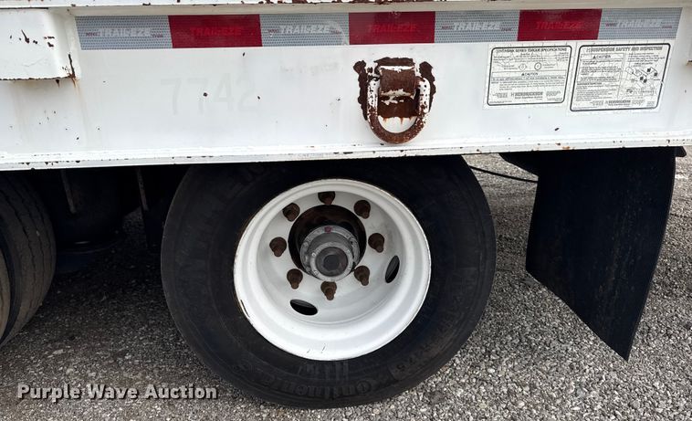 image for item NU9585 2016 Trail-Eze by Dakota TE701 drop deck equipment trailer