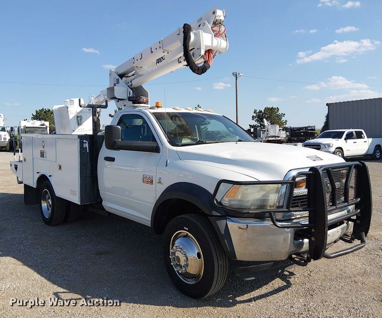 image for item NU9734 2012 Dodge Ram 5500 bucket truck
