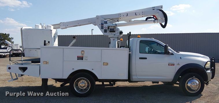 image for item NU9734 2012 Dodge Ram 5500 bucket truck