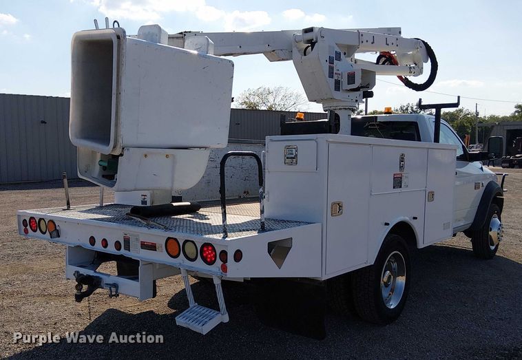 image for item NU9734 2012 Dodge Ram 5500 bucket truck