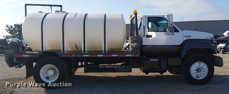 image for item NU9739 1993 Chevrolet Kodiak C7 flatbed truck