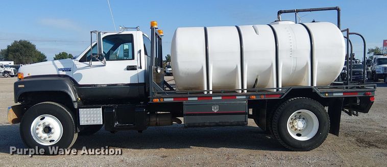 image for item NU9739 1993 Chevrolet Kodiak C7 flatbed truck