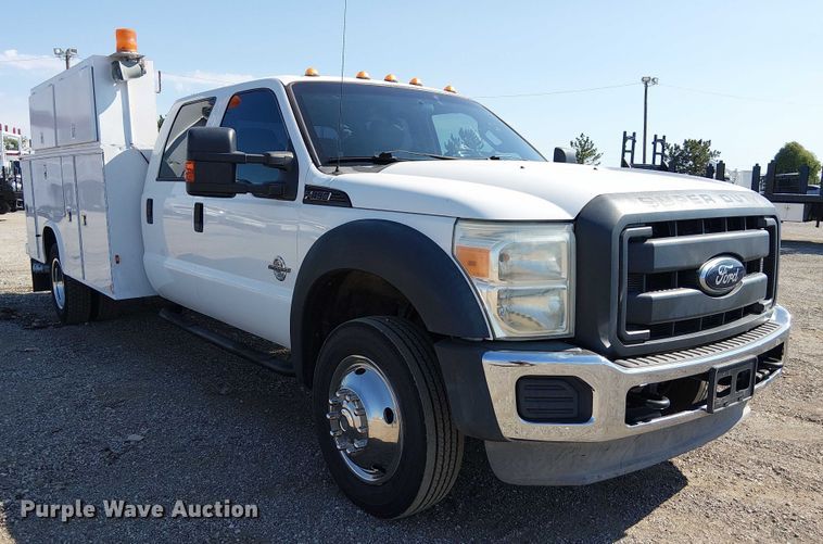 image for item NU9766 2012 Ford F450 Super Duty XL utility / service truck