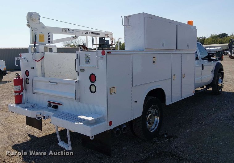 image for item NU9766 2012 Ford F450 Super Duty XL utility / service truck