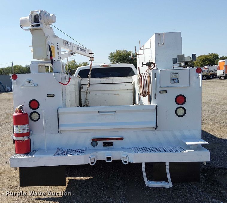 image for item NU9766 2012 Ford F450 Super Duty XL utility / service truck