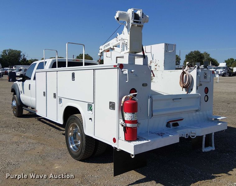 image for item NU9766 2012 Ford F450 Super Duty XL utility / service truck