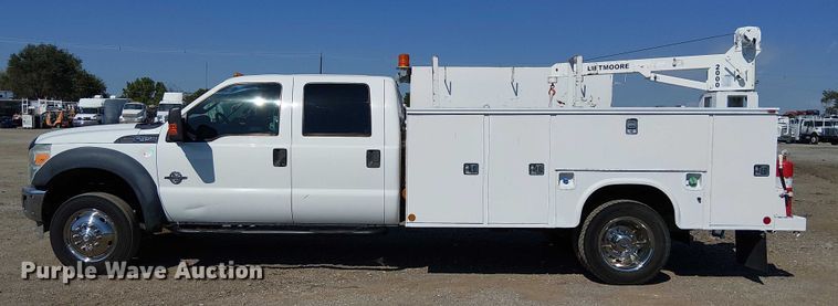 image for item NU9766 2012 Ford F450 Super Duty XL utility / service truck