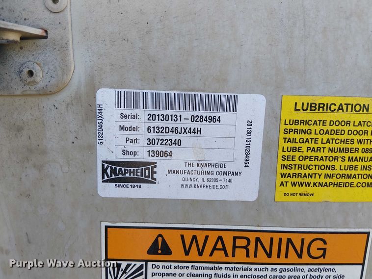 image for item NU9766 2012 Ford F450 Super Duty XL utility / service truck