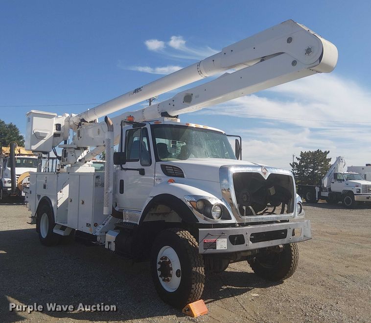 CAMIóN CON CANASTILLA 2011 INTERNATIONAL ALTEC