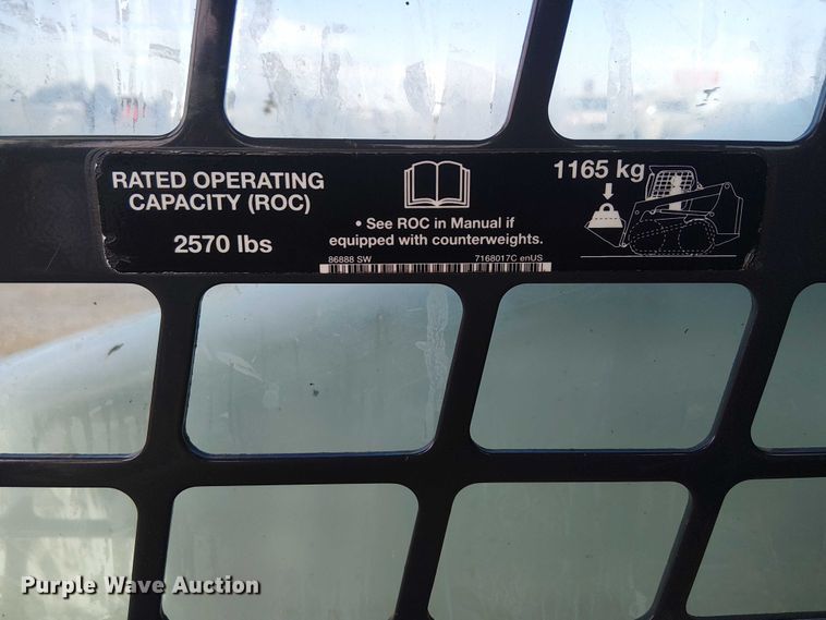 image for item NU9786 2014 Bobcat T650 tracked skid steer loader