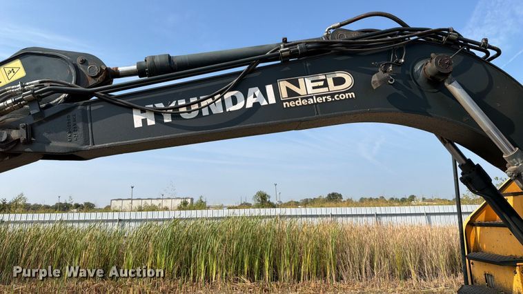 image for item YA0704 2022 Hyundai HX130A LCR excavator