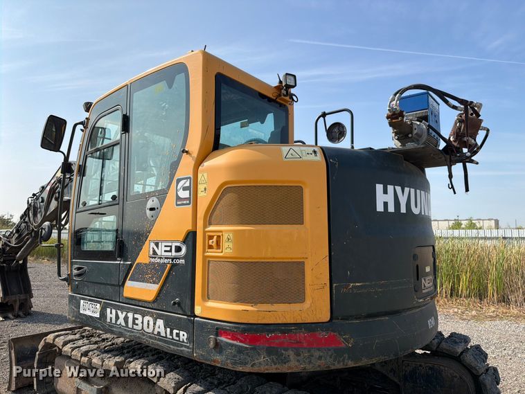image for item YA0704 2022 Hyundai HX130A LCR excavator