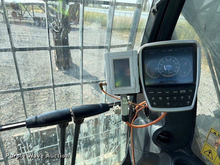 image for item YA0704 2022 Hyundai HX130A LCR excavator