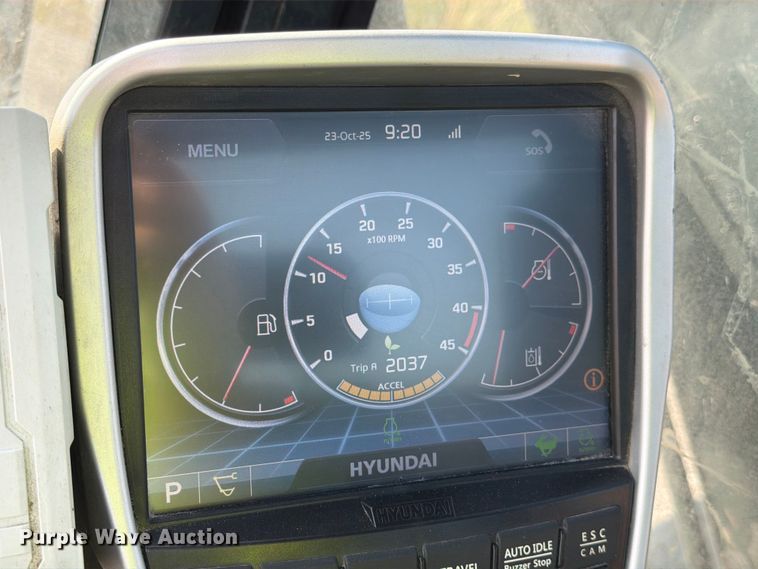 image for item YA0704 2022 Hyundai HX130A LCR excavator