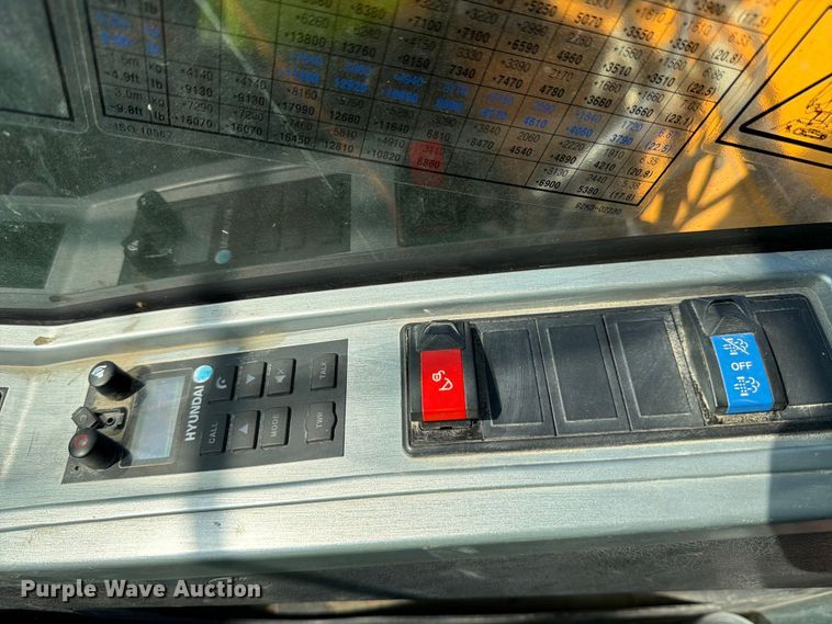 image for item YA0704 2022 Hyundai HX130A LCR excavator