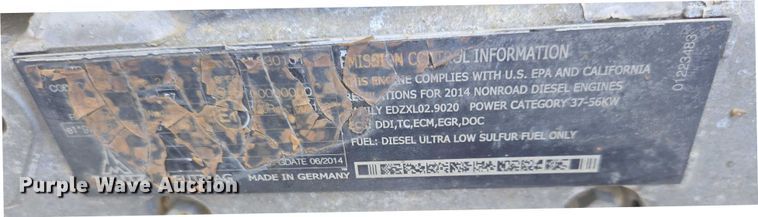 image for item YA1073 2014 JLG 600AJ boom lift