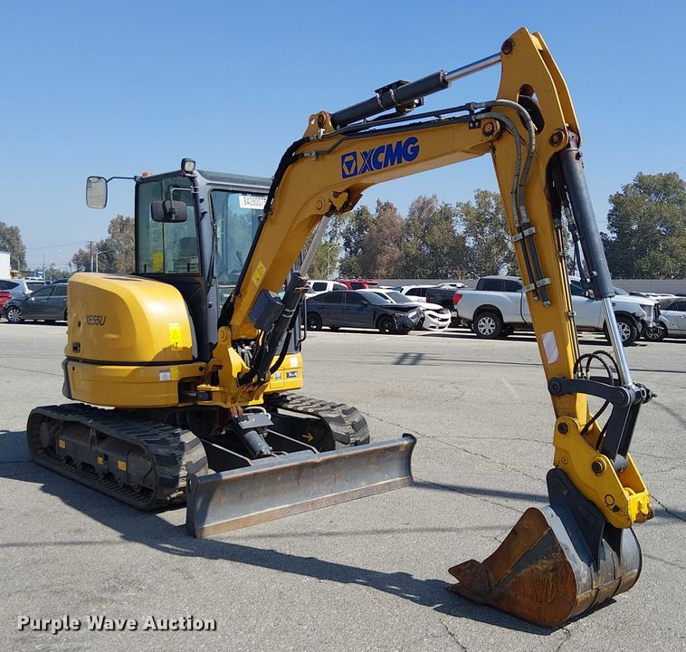 image for item YA1192 2021 XCMG XE55U mini excavator