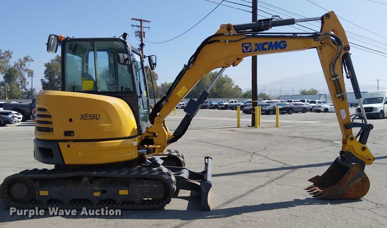 image for item YA1192 2021 XCMG XE55U mini excavator