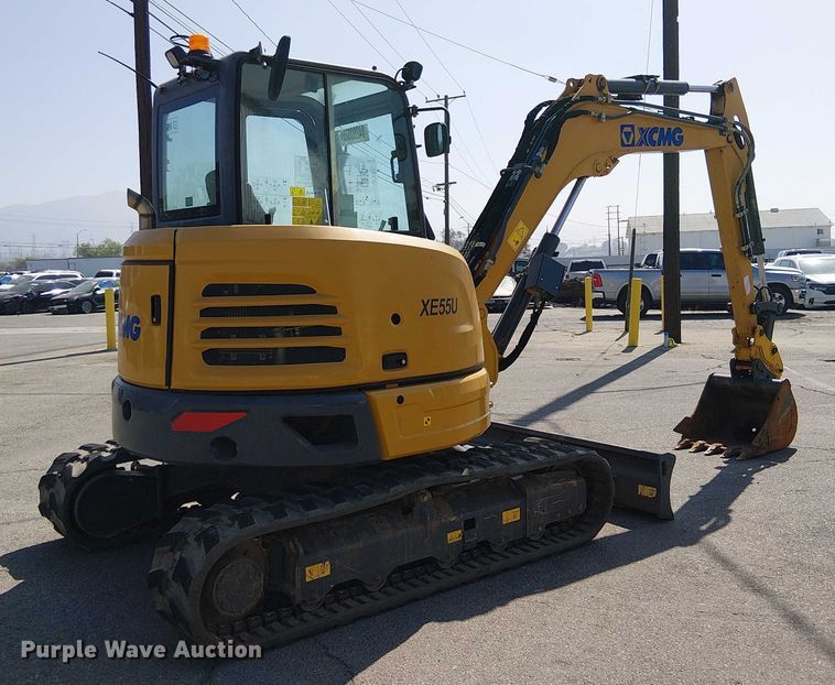 image for item YA1192 2021 XCMG XE55U mini excavator