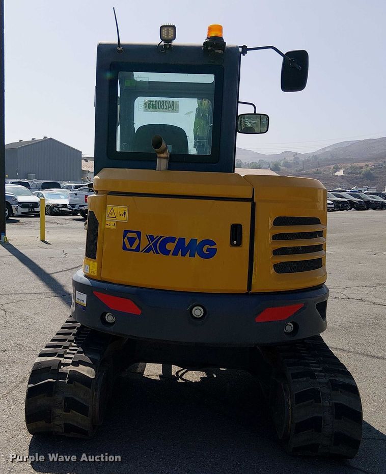 image for item YA1192 2021 XCMG XE55U mini excavator