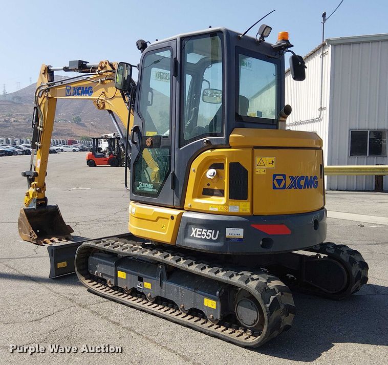 image for item YA1192 2021 XCMG XE55U mini excavator
