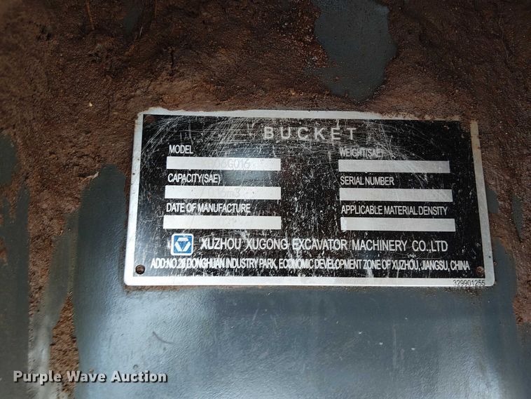 image for item YA1192 2021 XCMG XE55U mini excavator