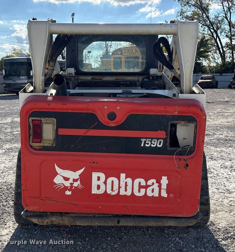 image for item YA1268 2016 Bobcat T590 tracked skid steer loader
