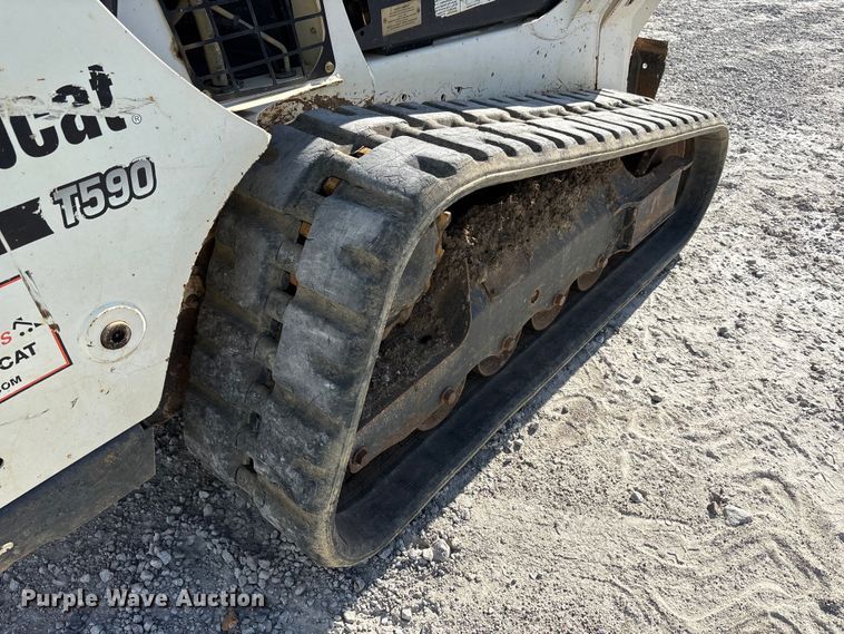 image for item YA1268 2016 Bobcat T590 tracked skid steer loader