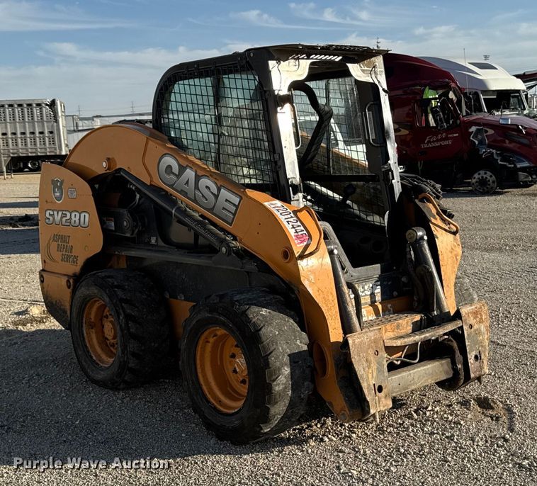 image for item YA1291 2015 Case SV280 skid steer loader