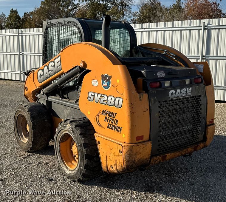 image for item YA1291 2015 Case SV280 skid steer loader