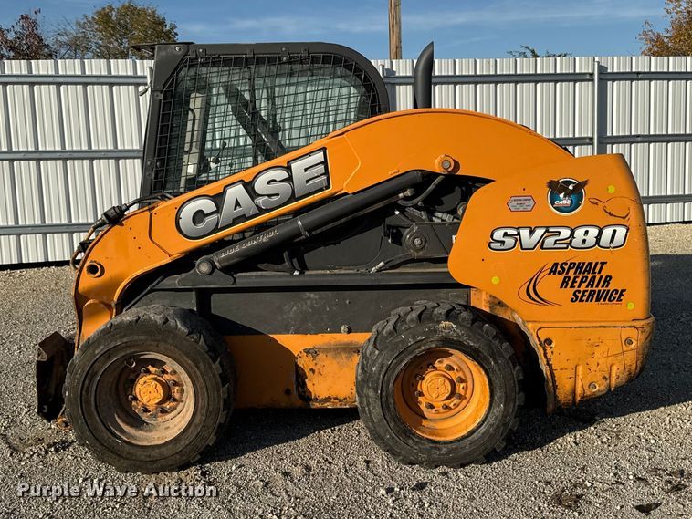 image for item YA1291 2015 Case SV280 skid steer loader
