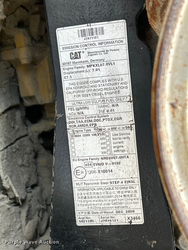 image for item YA1349 2021 Caterpillar D5 LGP dozer