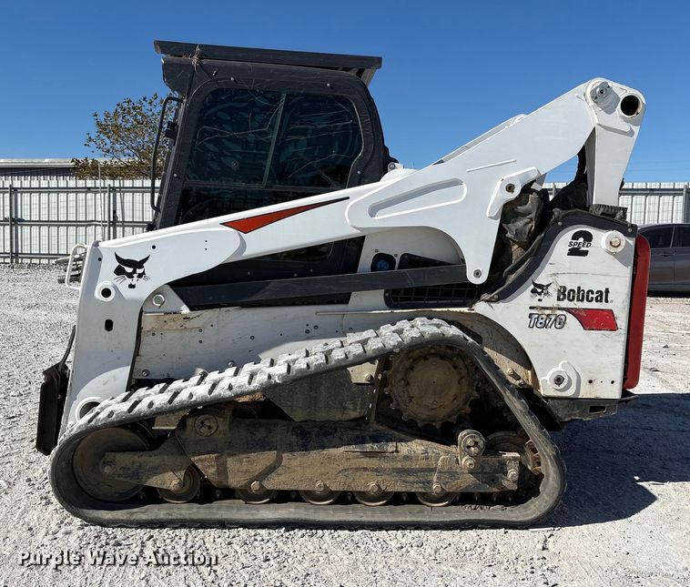 image for item YA1362 2021 Bobcat T870 tracked skid steer loader