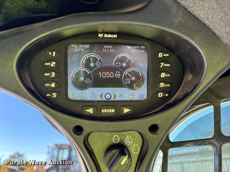 image for item YA1362 2021 Bobcat T870 tracked skid steer loader