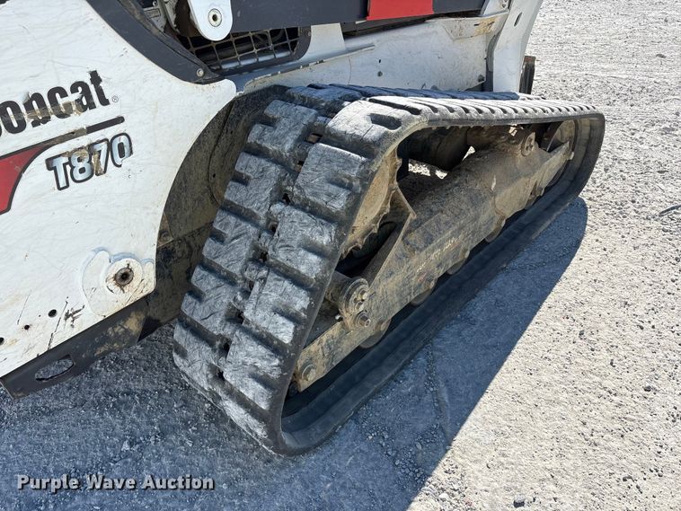image for item YA1362 2021 Bobcat T870 tracked skid steer loader