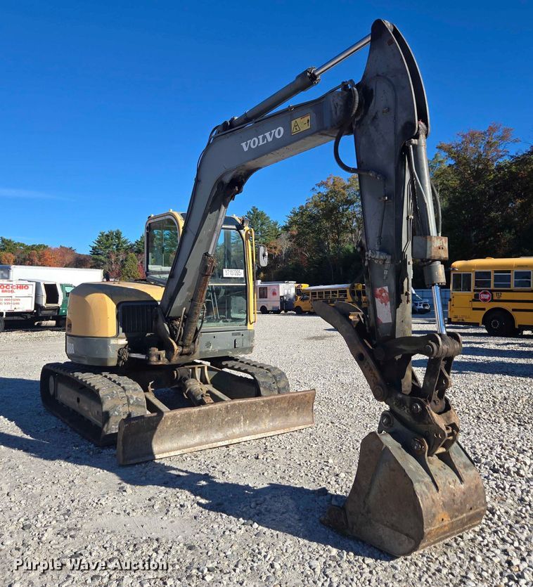 image for item YA1366 2008 Volvo ECR88 mini excavator