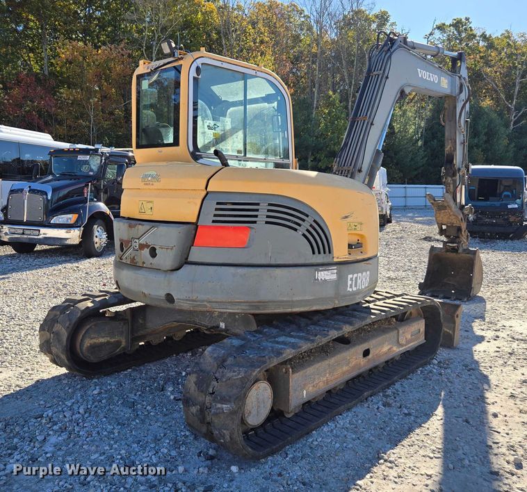 image for item YA1366 2008 Volvo ECR88 mini excavator